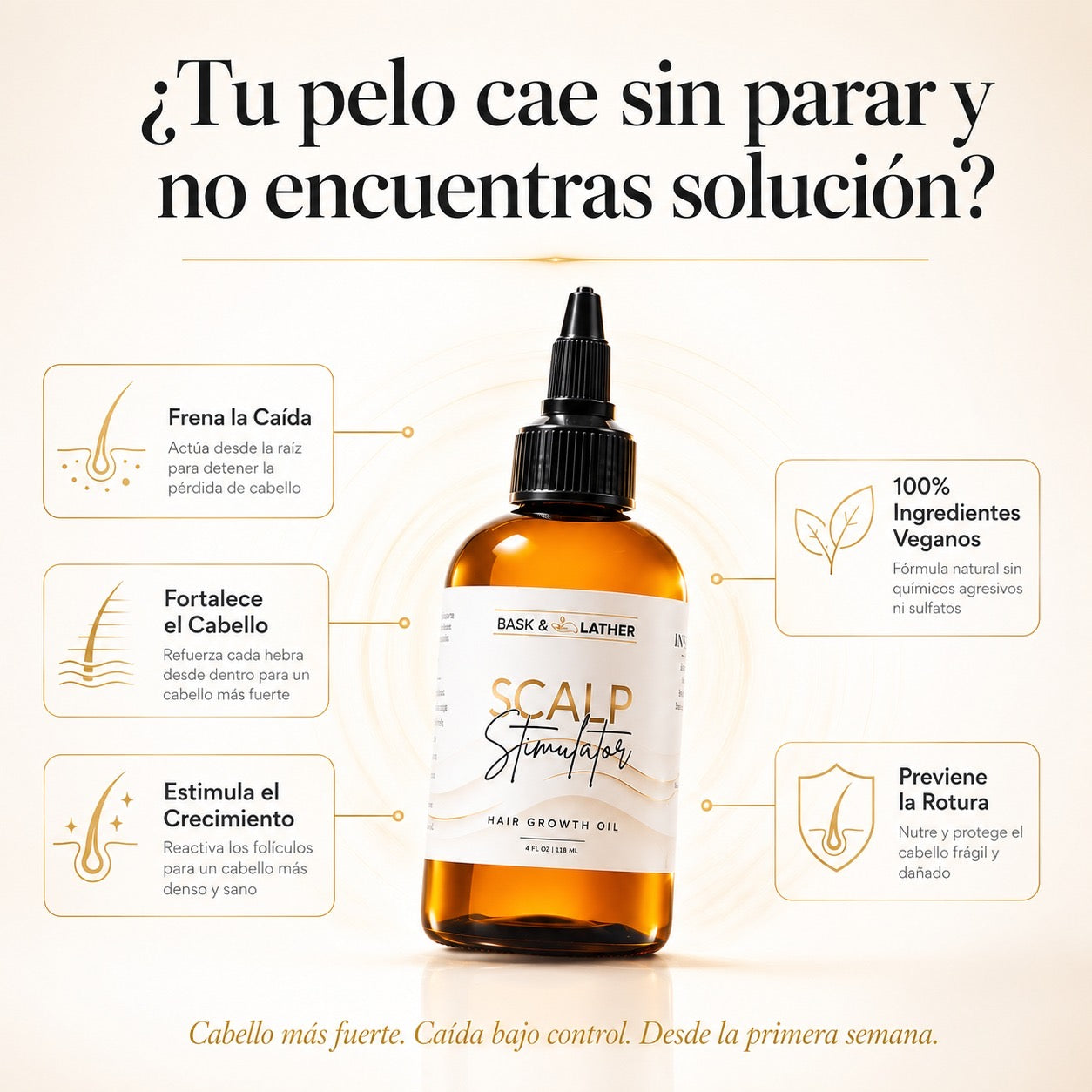 Aceite Crecimiento Capilar