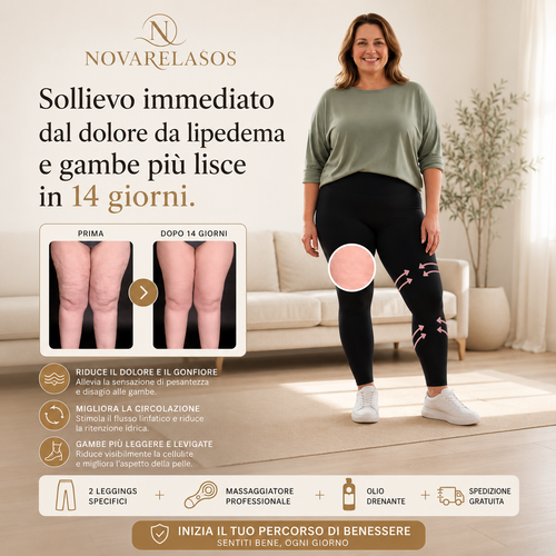 Leggings 3D Novarelasos™ – Scolpisci la tua silhouette ogni giorno