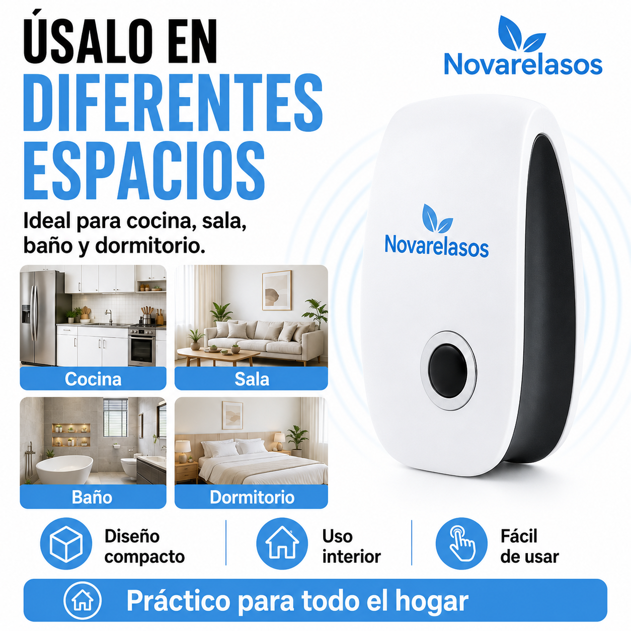 Repelente Ultrasónico de Plagas