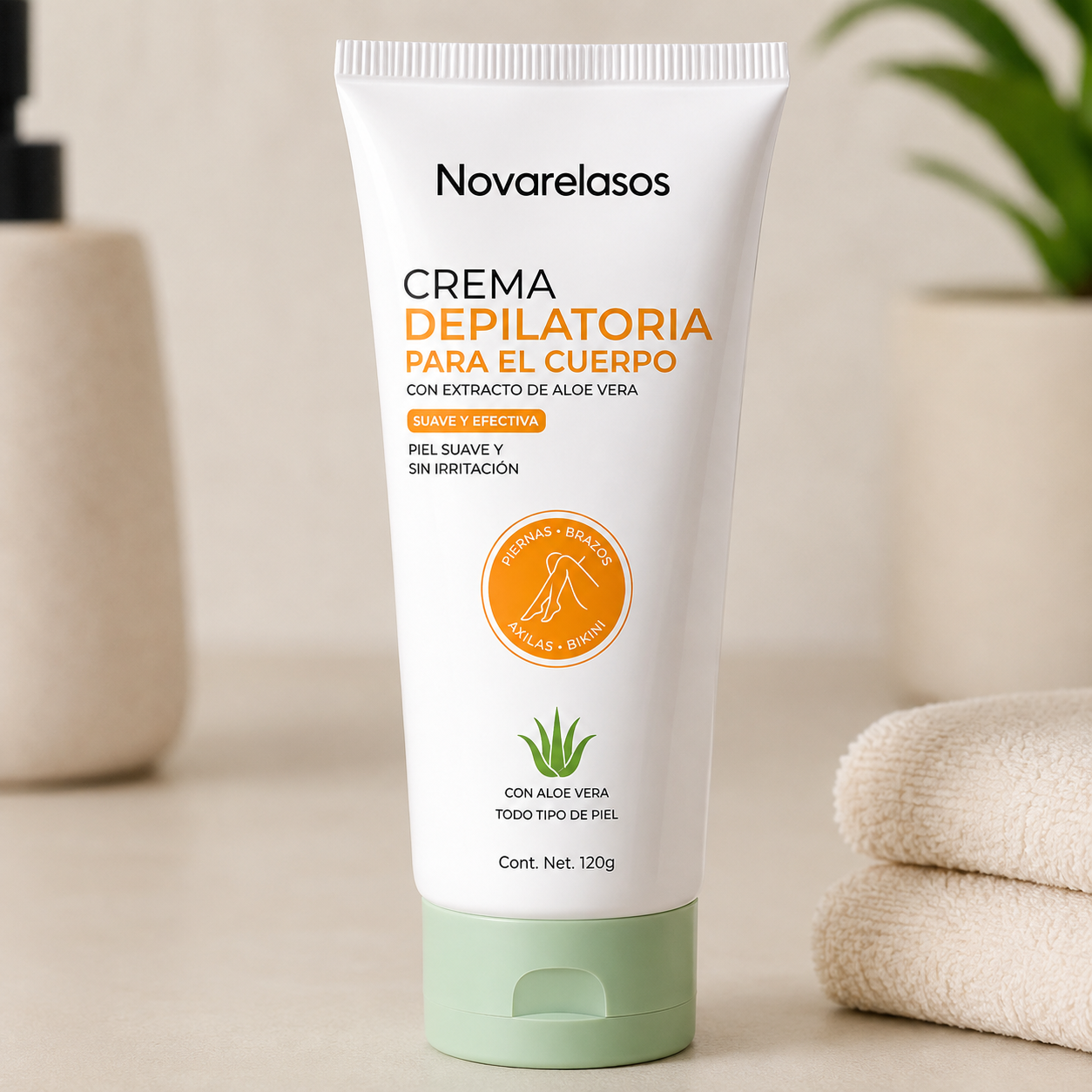 Crema depilatoria